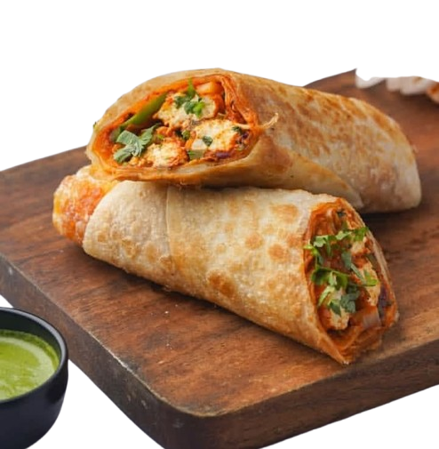 Fish Fries Paratha Roll