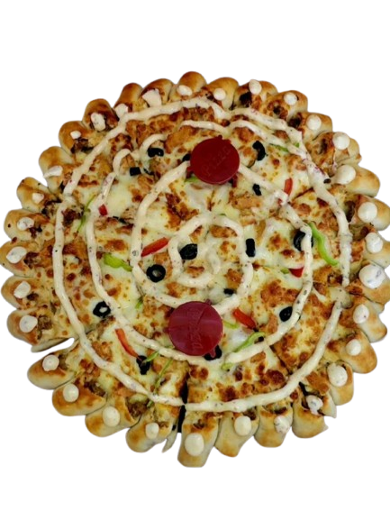 PK Kebab Crust Pizza