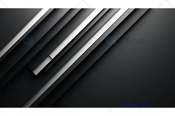 Abstract Geometric Lines on Dark Background