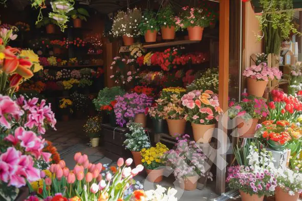 Flower Shop Display