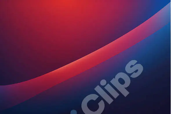 Red and Blue Gradient Waves