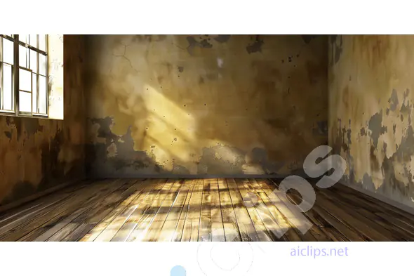 Sunlit Abandoned Room