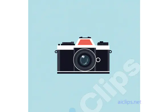 Retro Camera Illustration