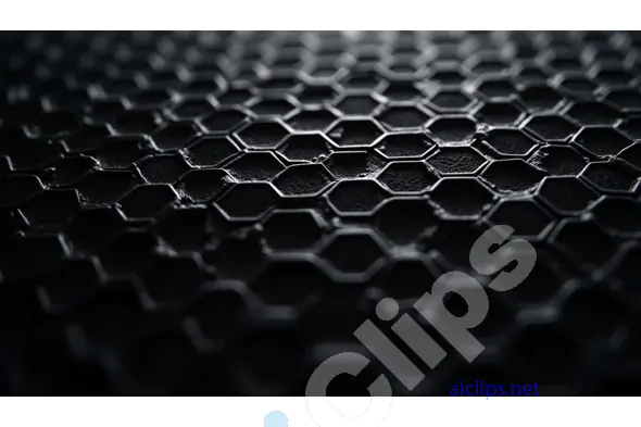 Dark Honeycomb Mesh Texture