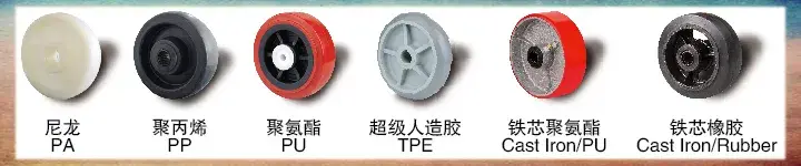 Bánh xe 2 inch chịu lực dành cho giàn giáo với vật liệu PU cao cấp hình ảnh 14-description