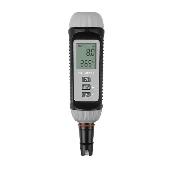 Thiết bị đo pH tự động có chức năng bù nhiệt độ, hiển thị kỹ thuật số cho mẫu từ 0-14