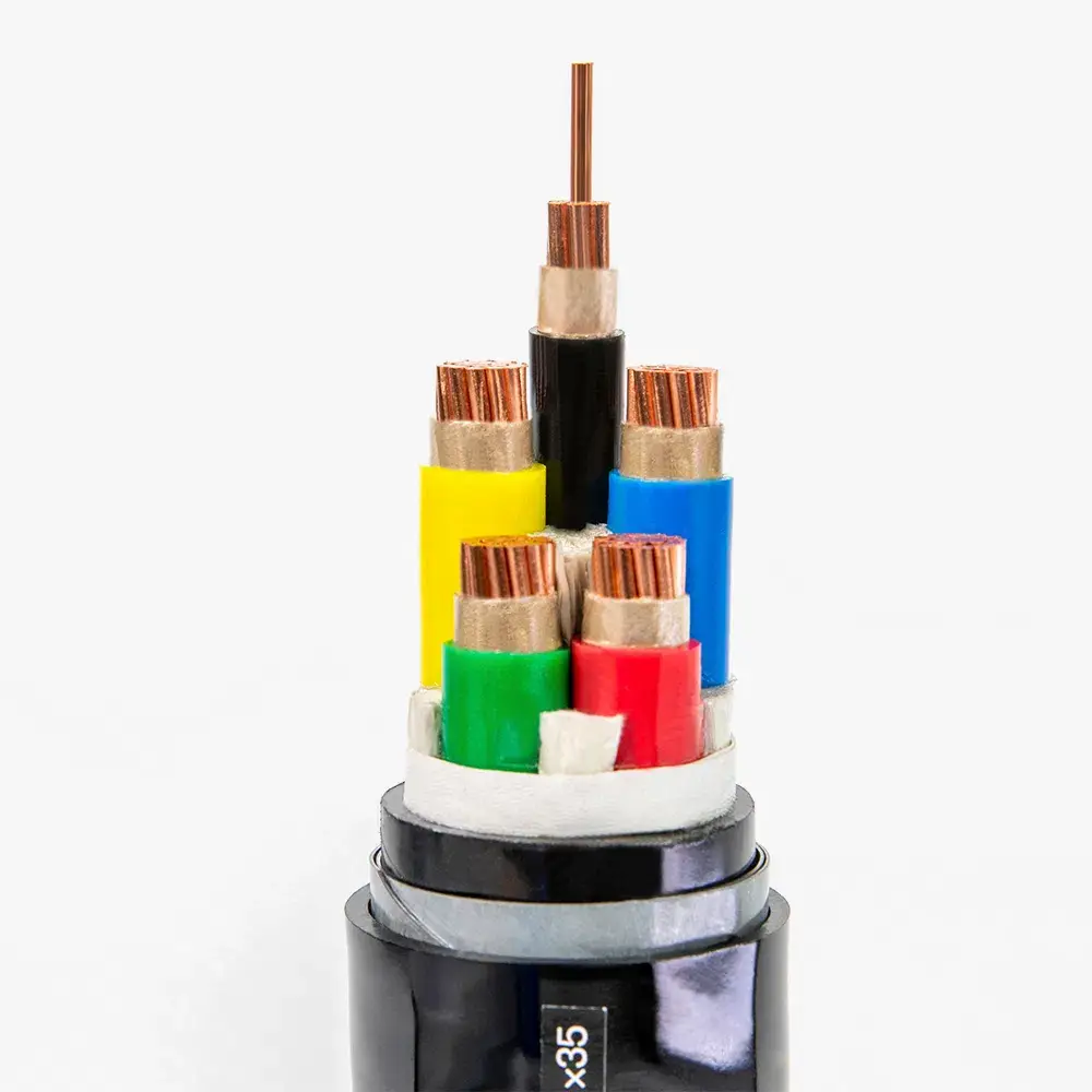 Dây cáp điện đồng cách điện XLPE chống cháy, chống lửa 0.6kv 1kv lớp B1 cho hệ thống điều khiển giao thông đường sắt