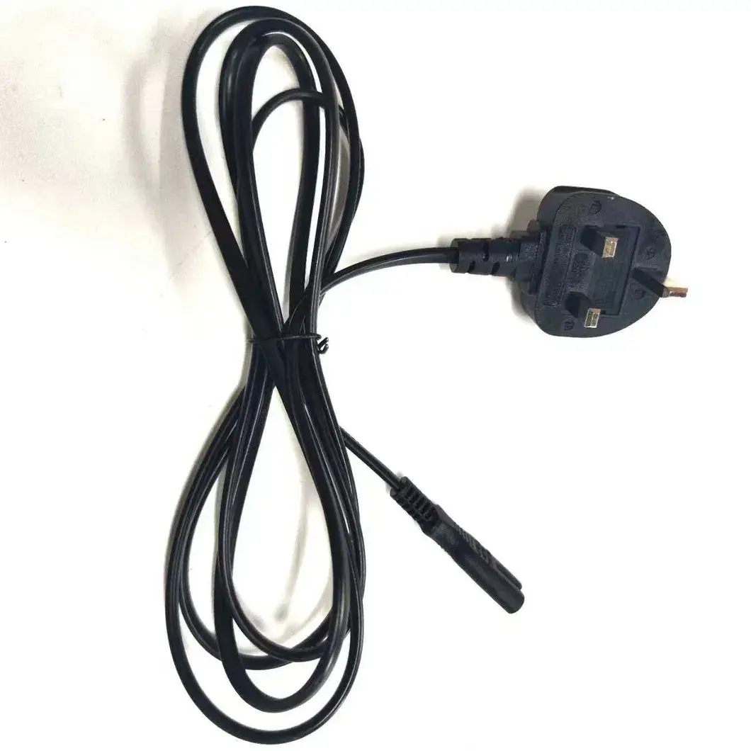 Sản phẩm cáp nguồn chất lượng từ nhà cung cấp, dây cáp 0.75mm2 với đầu cắm UK và đầu dây đã bóc hình ảnh 21-description