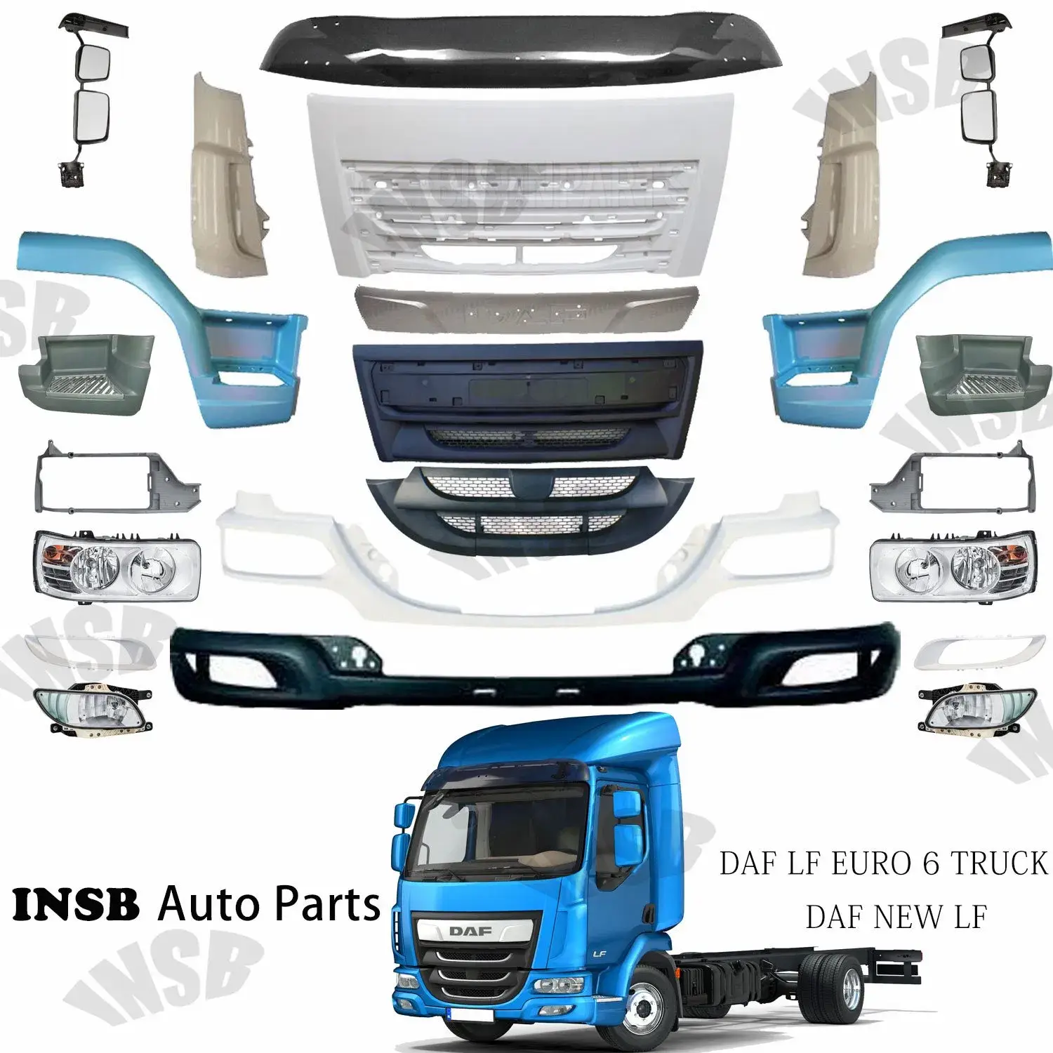 Bộ Phận Thân Xe Tải Châu Âu cho Daf CF65: Sự Mở Rộng Mới