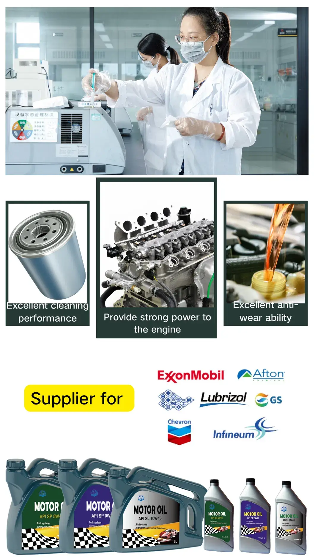 0W-20 Dầu Nhớt Tiết Kiệm Nhiên Liệu, Dầu Mùa Đông API SP 0W-20 - Chống Oxy Hóa, Ngăn Chặn Phân Hủy Dầu hình ảnh 14-description