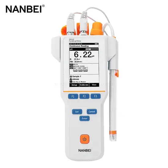 Thiết bị đo pH hiệu chuẩn điểm kỹ thuật số LCD để bàn - Sự lựa chọn từ 1-3 sản phẩm