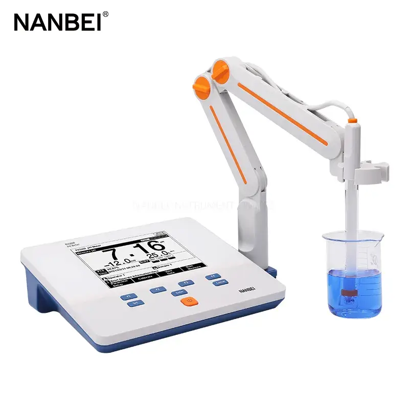 Thiết bị đo pH hiệu chuẩn điểm kỹ thuật số LCD để bàn - Sự lựa chọn từ 1-3 sản phẩm