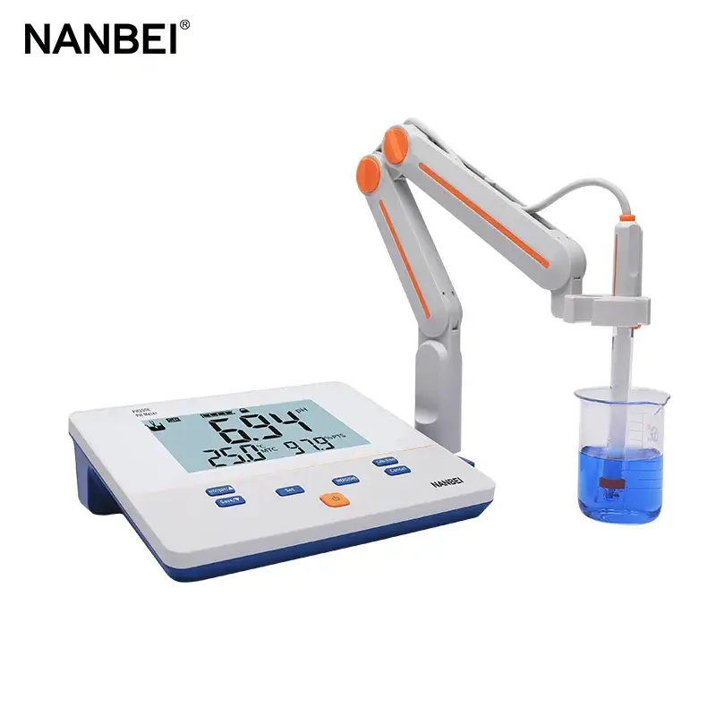 Thiết bị đo pH hiệu chuẩn điểm kỹ thuật số LCD để bàn - Sự lựa chọn từ 1-3 sản phẩm hình ảnh 12-description