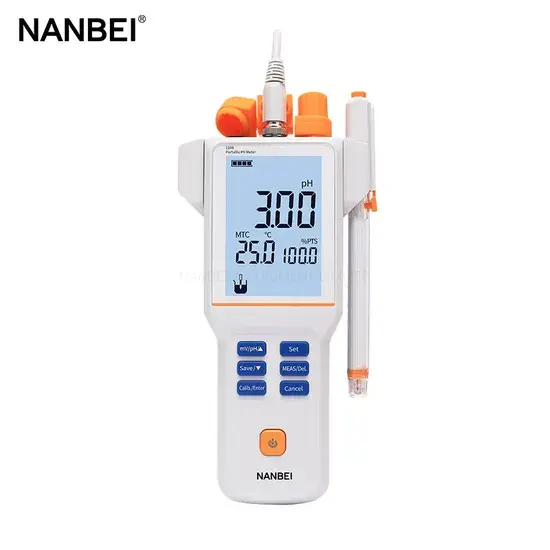 Thiết bị đo pH hiệu chuẩn điểm kỹ thuật số LCD để bàn - Sự lựa chọn từ 1-3 sản phẩm