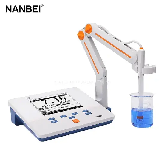 Thiết bị đo pH hiệu chuẩn điểm kỹ thuật số LCD để bàn - Sự lựa chọn từ 1-3 sản phẩm