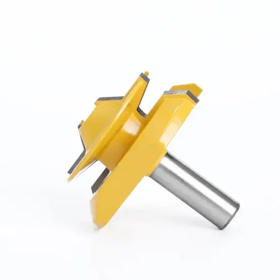 Lưỡi cắt phẳng 1/4 cho máy khoan rãnh, dụng cụ cắt gỗ có ổ bi dưới - Sản phẩm dùng để khoét bản lề