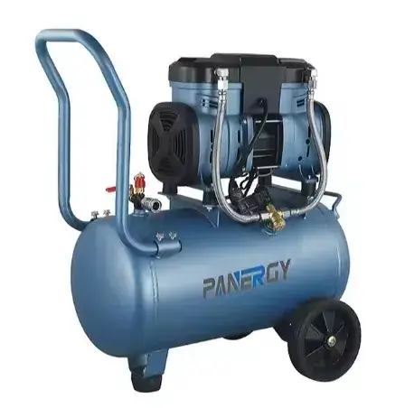 Máy nén khí không dầu công suất 1.5kw, độ mạnh 2HP, áp suất 8bar, dung tích 50liter