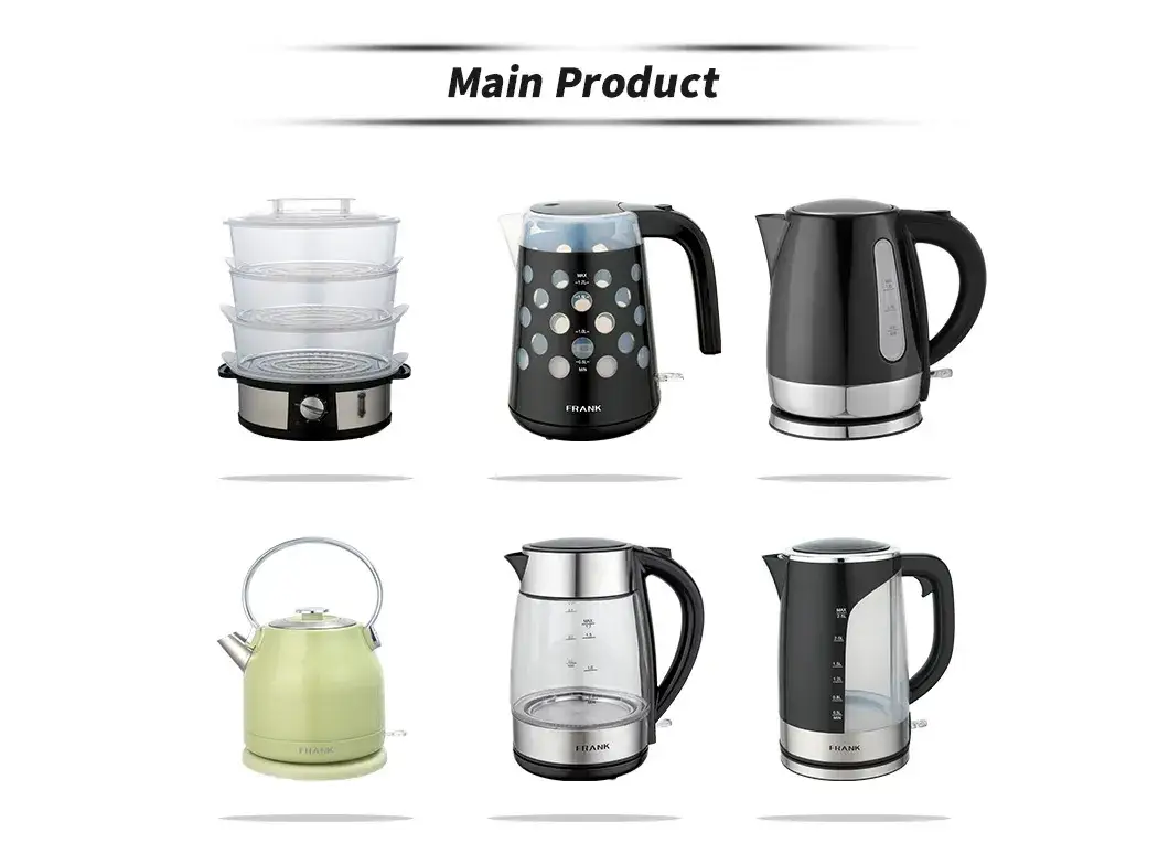 Ấm đun nước điện 1.7L chất lượng bền bỉ, dẫn đầu thị trường với sự hài lòng cao từ khách hàng, đạt tiêu chuẩn CE hình ảnh 5-description
