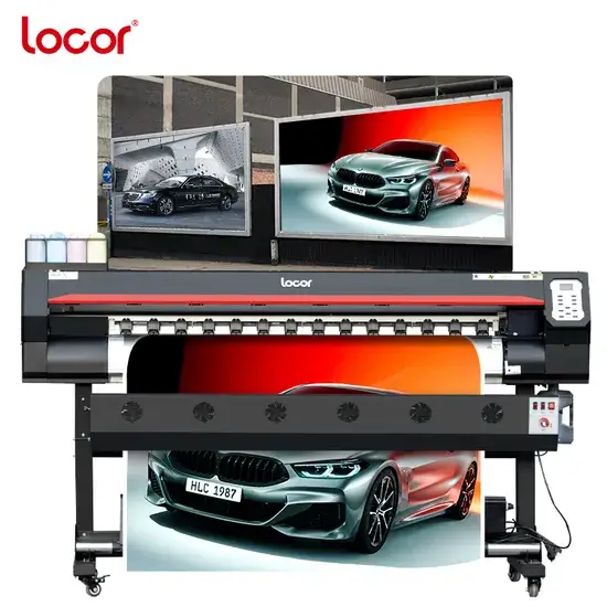 Máy in phun kỹ thuật số định dạng lớn với công nghệ XP600 - Hiệu suất in ấn cao và chất lượng mực sinh thái