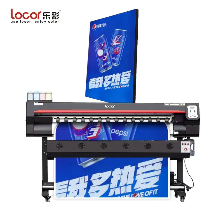 Máy in phun kỹ thuật số định dạng lớn với công nghệ XP600 - Hiệu suất in ấn cao và chất lượng mực sinh thái
