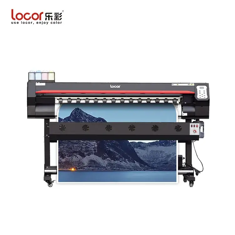 Máy in phun kỹ thuật số định dạng lớn với công nghệ XP600 - Hiệu suất in ấn cao và chất lượng mực sinh thái