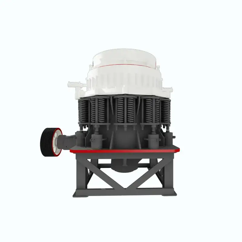Máy nghiền đá di động tph tốc độ cao với lò xo thủy lực và khả năng nghiền đá vôi sỏi