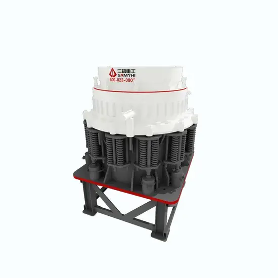 Máy nghiền đá di động tph tốc độ cao với lò xo thủy lực và khả năng nghiền đá vôi sỏi