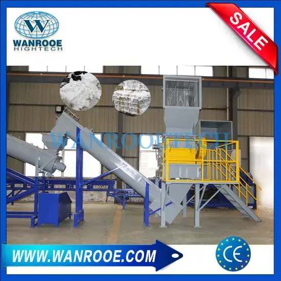Máy rửa phim nhựa PE PP thải - Hiệu suất từ 100 đến 2000kg/h