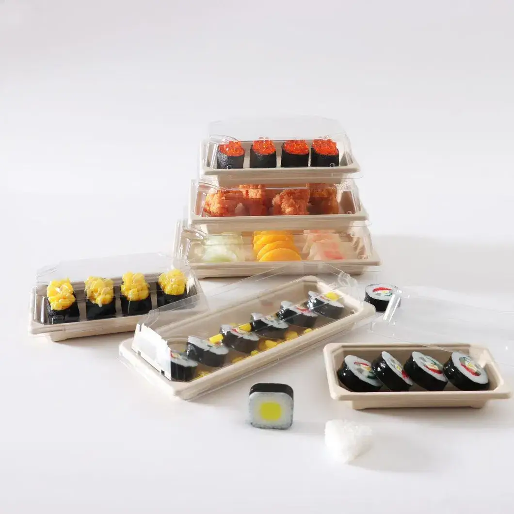 Thuyền gỗ 100% tự nhiên dùng một lần, thân thiện với môi trường cho đĩa sushi thơm ngon hình ảnh 29-description
