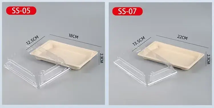 Thuyền gỗ 100% tự nhiên dùng một lần, thân thiện với môi trường cho đĩa sushi thơm ngon hình ảnh 26-description