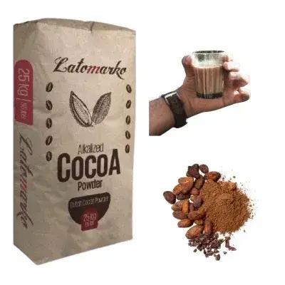 Bột cacao nguyên chất - Sô cô la đen không đường - Bột vỏ hạt cacao chất lượng cao