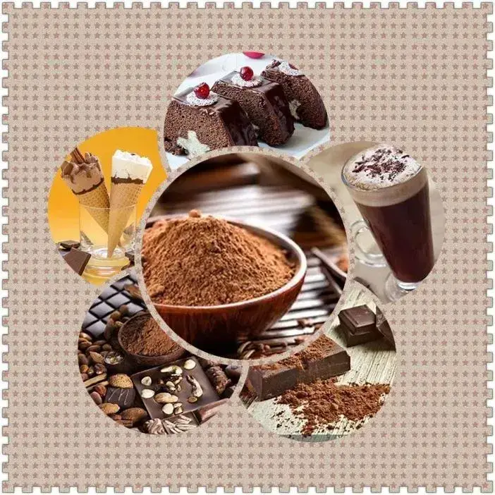 Bột cacao nguyên chất - Sô cô la đen không đường - Bột vỏ hạt cacao chất lượng cao hình ảnh 15-description