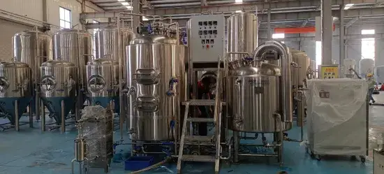 Thiết bị sản xuất bia tươi 1000L phù hợp cho những nhà máy bia quy mô nhỏ