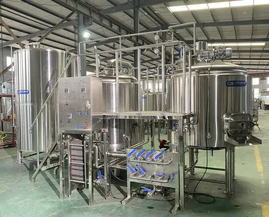 Thiết bị sản xuất bia tươi 1000L phù hợp cho những nhà máy bia quy mô nhỏ