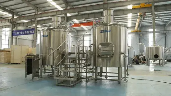 Thiết bị sản xuất bia tươi 1000L phù hợp cho những nhà máy bia quy mô nhỏ