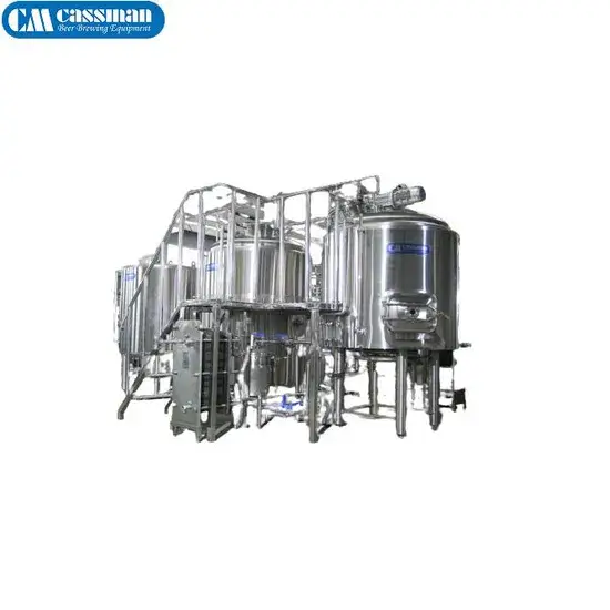 Thiết bị sản xuất bia tươi 1000L phù hợp cho những nhà máy bia quy mô nhỏ hình ảnh 1-description