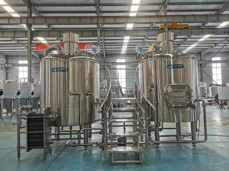 Thiết bị sản xuất bia tươi 1000L phù hợp cho những nhà máy bia quy mô nhỏ