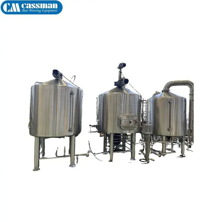 Thiết bị sản xuất bia 1000L mới, đầy đủ và chất lượng