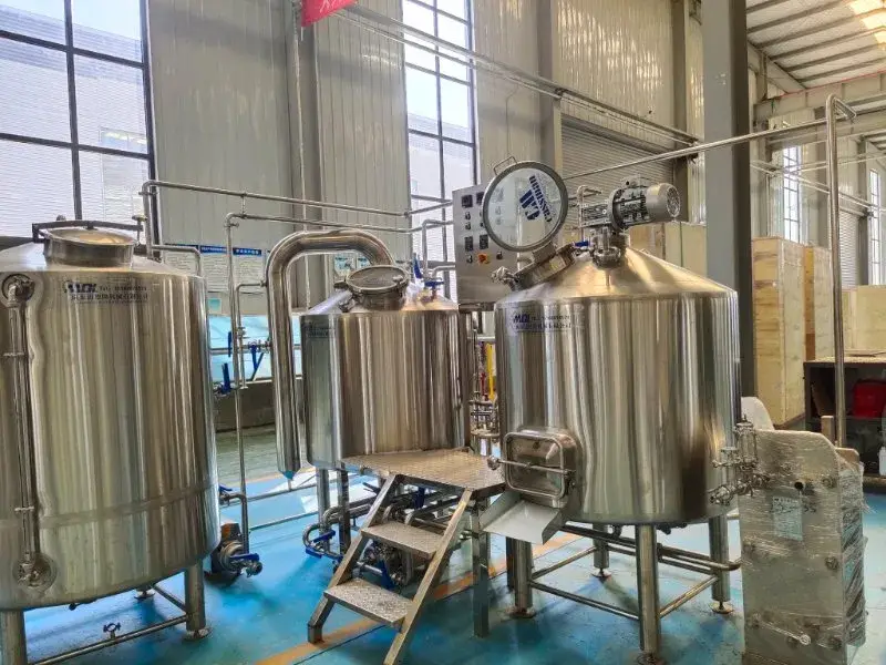 Thiết bị sản xuất bia 1000L mới, đầy đủ và chất lượng hình ảnh 16-description