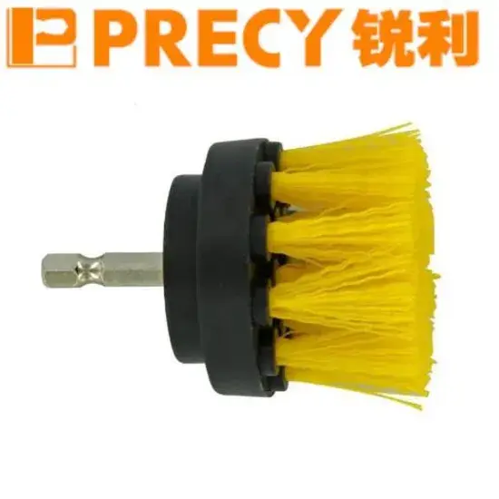 Bàn chải làm sạch phẳng màu vàng vật liệu PP 100mm - sản phẩm chăm sóc vệ sinh hiệu quả