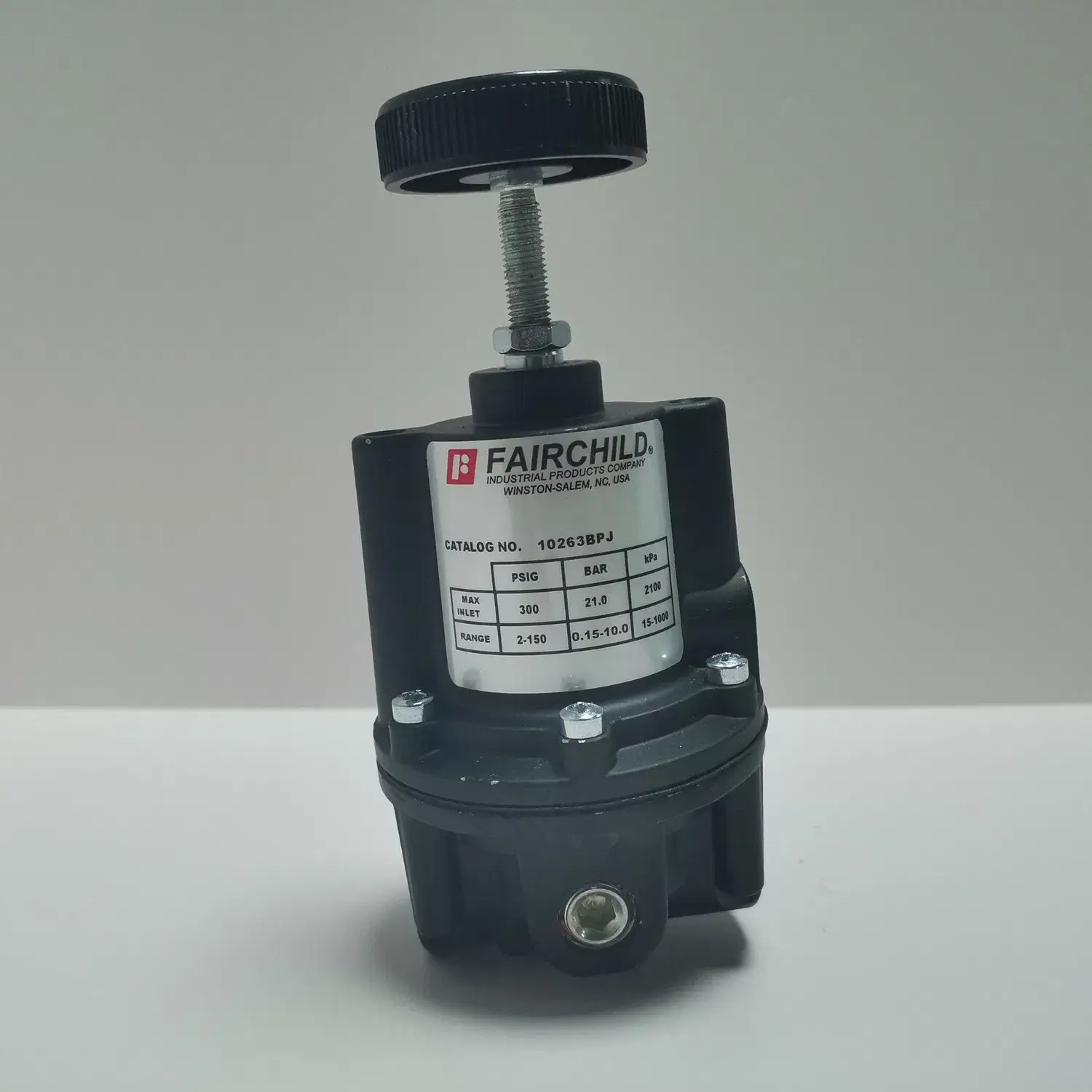 Bộ điều chỉnh áp suất ngược Fairchild 10bp - Điều khiển chính xác áp suất 2-150 Psig cho hệ thống thủy lực