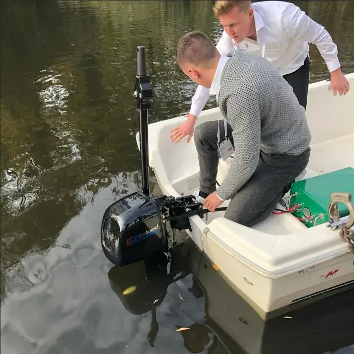 Động cơ điện di động cao cấp EZ Outboard 10HP - Sức mạnh thể thao tiện lợi cho hóa thuyền của bạn