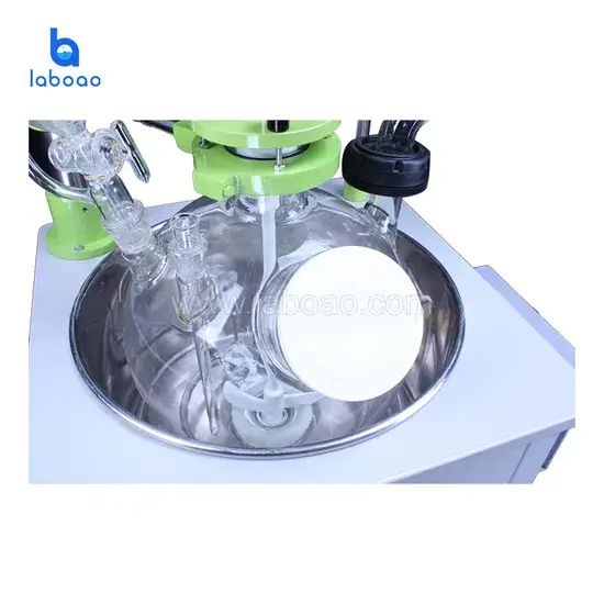 Bể phản ứng thủy tinh 10L phòng thí nghiệm - giải pháp cho quy trình hóa học