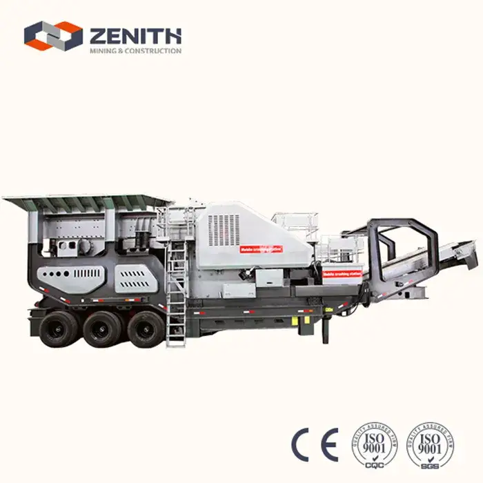 Máy nghiền đá di động nhỏ gọn với hiệu suất nghiền cao, phù hợp cho đá cứng và than