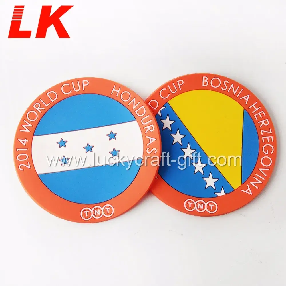 Bán buôn bình sứ tròn, đế lót cốc cà phê trà cao su PVC