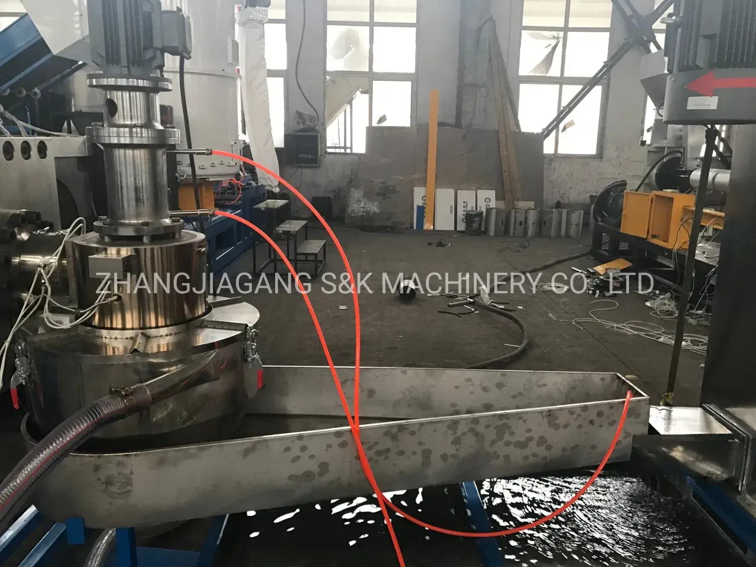 Máy nghiền tái chế đa năng cho màng cao su, túi nhựa và polymer - Sj65