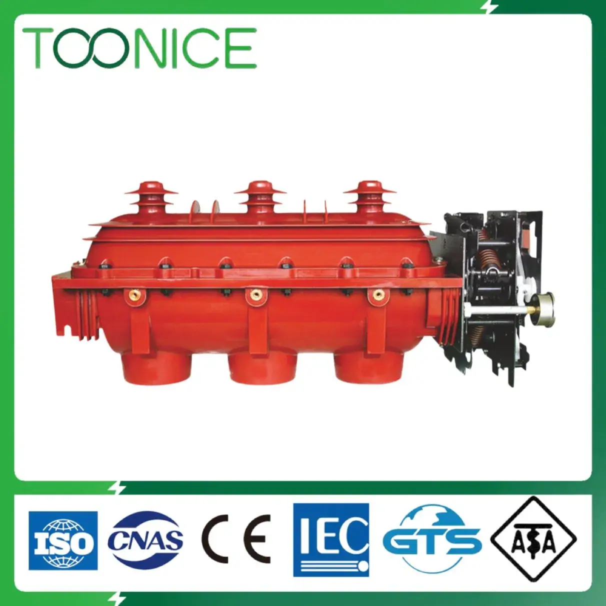 Công tắc ngắt mạch tải SF6 cho khoảng cách 210mm trong không gian bên trong
