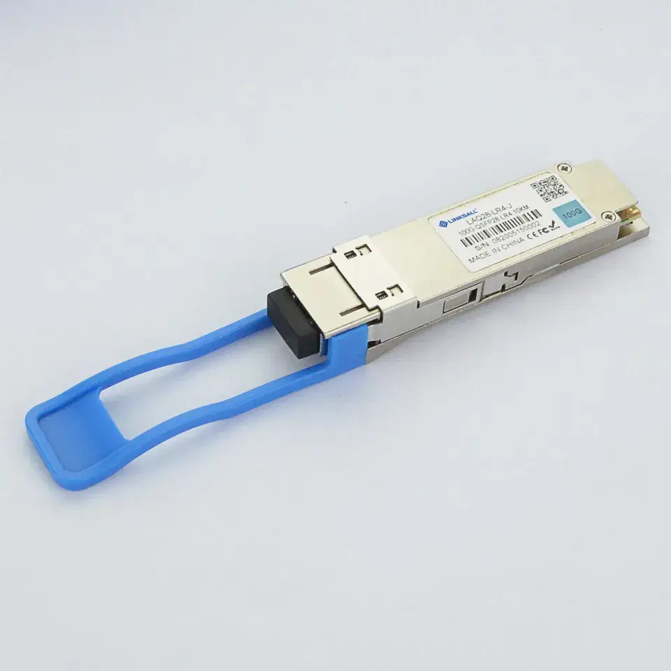 Bộ mô-đun truyền quang Dom LC SMF Extreme 100g-Qsfp28-Lr4-I Tương thích với 100gbase-Lr4 Qsfp28, sóng quang 1310nm, khoảng cách truyền 10km trong môi trường công nghiệp