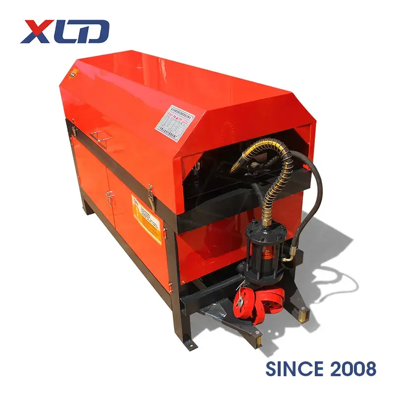 Máy duỗi và cắt thanh thép bằng thủy lực, giúp công việc xây dựng hiệu quả hơn