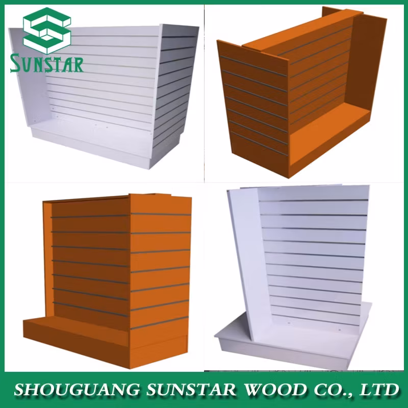 Bảng MDF Slatwall Sử Dụng Melamine cho Trưng Bày Sản Phẩm hình ảnh 10-description